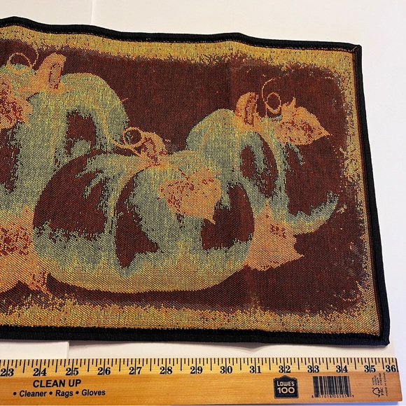 Colorful Pumpkin Tapestry Table runner 72x13 - Picture 7 of 7